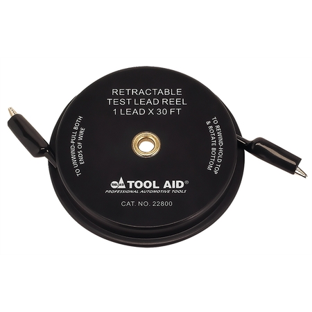SG TOOL AID Retractable Test Lead Real - 1 x 30' 22800